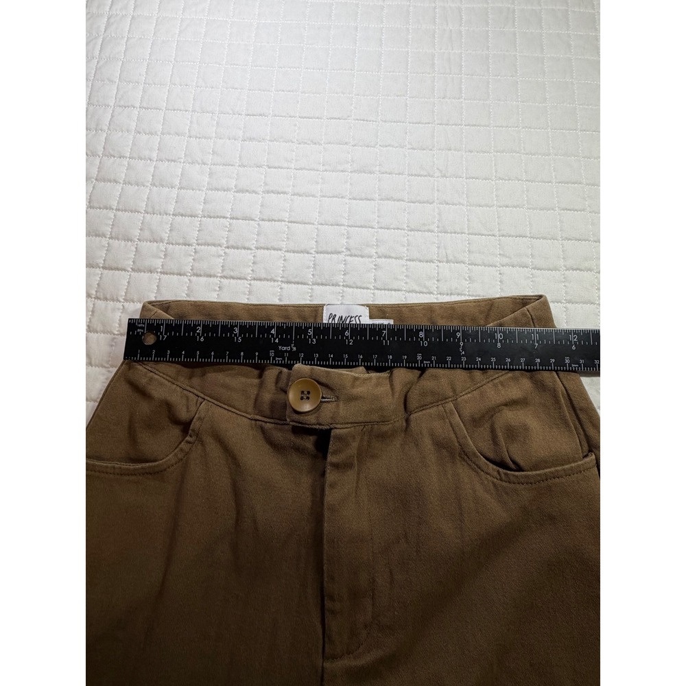 Princess Polly Brown Flare Pants High Waisted Bell Bottom Trousers Size 4 US - Picture 5 of 7